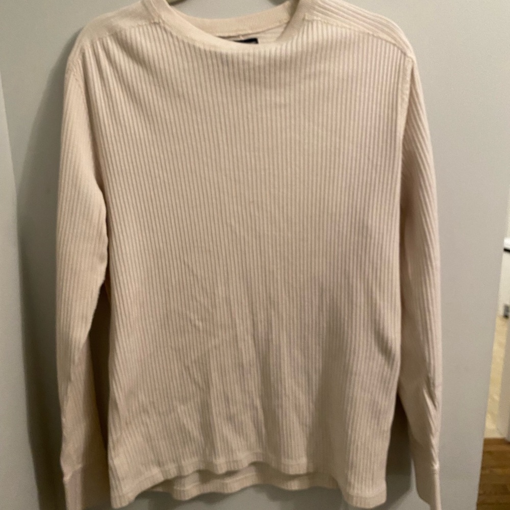 Mens Nautical Jeans Ribbed Sweater